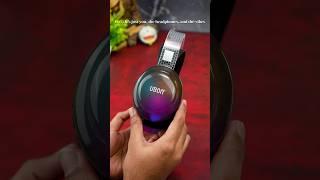 the HP-750 LIGHTUP 2.0 Headphones! #headphones #rgblighting #ubon #youtubeshorts