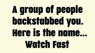 Today god messag || A group of people backstabbed you. Here is the name.... || #god #godmessage