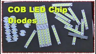 COB LED Chip Diodes светодиодные модули для освещения обзор тест