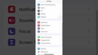 Turn Off Vibration on iPhone Enable/Disable Vibrate in iPhone #iphone #iphonetips #vibration