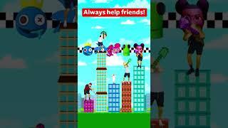 ALWAYS HELP YOUR FRIENDS! ️ #shorts
