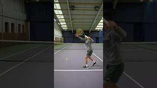 When to attack you forehand  #tennis #tennisshorts