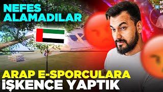 ARAP E-SPORCULARA İŞKENCE YAPTIK  NEFES ALDIRMADIK / PUBG MOBILE