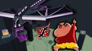 Shinchan VS EnderDragon | minecraft survival part 22 | Jagrit Goswami | by xyz gamxr