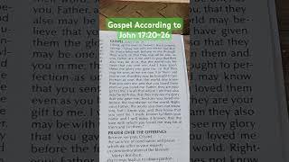 Gospel According to John #dailymass #catholicdevotion #catholiclife #gospel #history