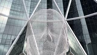 ‘Wonderland’ at the entrance to the Bow Building, Calgary, Alberta