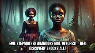 Evil Stepmother Abandons Girl In Forest – Her Discovery Shocks All! #africanfolktales #tales