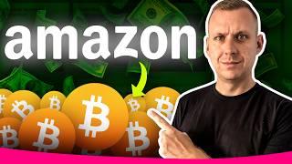 Amazon ZAINWESTUJE w BITCOINA?! Rynek Krypto złapał zadyszkę?