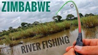 Huge Surprise Catch, while river fishing in Zimbabwe 