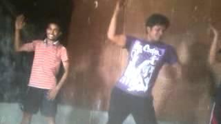 me and  my tarun bro dance practice  together  at home