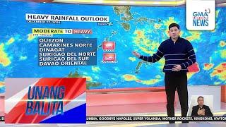 Maulang panahon sa ilang probinsya, paghandaan ngayong araw - Weather update today | Unang Balita