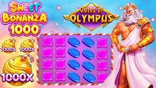 1000x Multiplier with a Huge Tumble on Sweet Bonanza 1000! + Non-stop Bonus Buys on Gates of Olympus