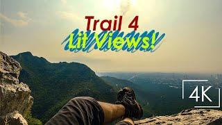 Loop Hike to Trail 4 View Point (Dhok Jeevan Trail) - Margalla Hills - Islamabad - 4K