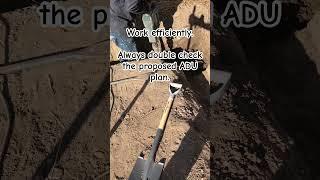Learning how to build a home from start to finish (digging for posts)