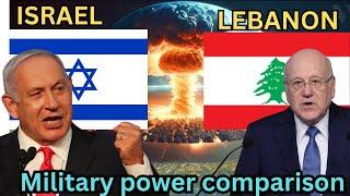 Lebanon vs Israel military power 2024 @WorldDataR