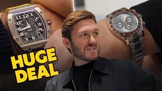 HUGE £125K WATCH SALE! He bought FOUR Rolex watches