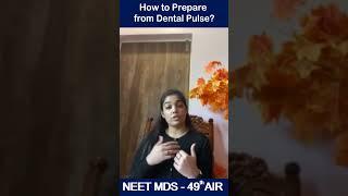 how to prepare from dental pulse