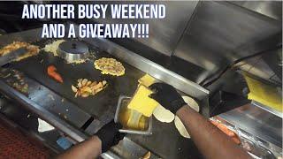 Crazy Friday for a Solo Line Cook !!  | POV COOKING