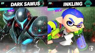 Super Smash Bros Ultimate Amiibo Fights 9pm Poll Dark Samus vs Inkling