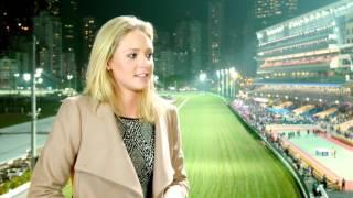 A random conversation with Hannah Butler, girlfriend of jockey Chad Schofield...