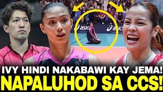 Ivy Lacsina HINDI NAKABAWI kay Jema Galanza! Akari Coach NAPALUHOD sa CCS! | PVL ALL FILIPINO  2024