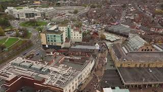 A drone flight over Doncaster with post production. Mavic mini 4 pro.