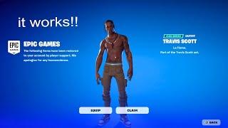 How To Get TRAVIS SCOTT Skin For FREE in Fortnite 2025!