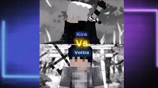 Voltia vs Kira #shorts #naruto #minecraft