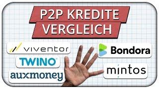 P2P Kredite Vergleich: Die passende Kreditplattform finden 