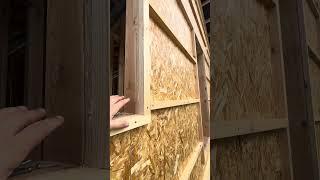 OSB на каркасе, правильный пирог стены #osb #каркасныедома #дом #стройка