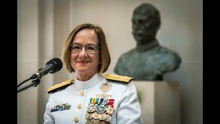 VCNO Franchetti Takes Charge of the Navy