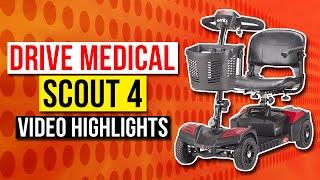 Drive Medical Scout 4 Mobility Scooter [2024]