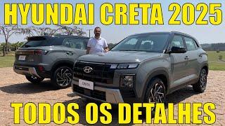 Novo Hyundai Creta 2025 - O que mudou, versões e todos os detalhes