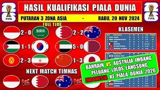 Hasil Kualifikasi Piala Dunia - Bahrain vs Australia - Klasemen Kualifikasi Piala Dunia 2026