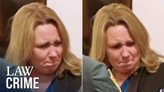 Laurie Shaver Cries as Verdict is Read for Husband’s Murder