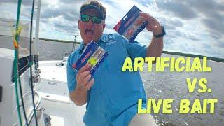 ARTIFICIAL BAIT VS. LIVE BAIT (When to use & which is best)