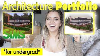 making freshman PORTFOLIO for ARCHITECTURE *Admission* | How to get into Architecture School