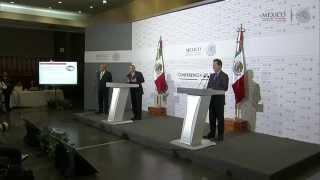 Conferencia del Vocero, Eduardo Sánchez, y el Secretario del Trabajo, Alfonso Navarrete