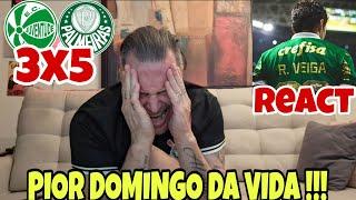 CORINTIANO REAGINDO (REACT) JUVENTUDE 3X5 PALMEIRAS | F@DEUU !!!