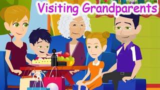 Visiting Grandparents -  Home English Conversation Easily Learning English