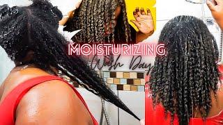 TRANSFORM TYPE 4 "NATURAL HAIR" | Moisturizing Wash Day for Hair Growth + Moisture Retention
