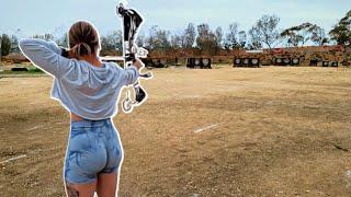 LONG Range Archery Shots!