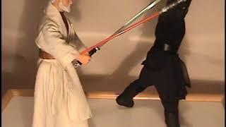 Stop Motion STAR WARS Lightsaber battle