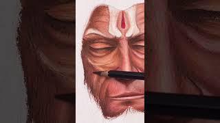 Jai Hanuman  #shorts #hanuman #art