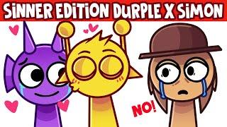 New Mod! Incredibox Sprunki Sinner Edition Durple X Simon - All Reactions