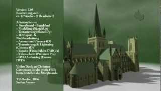 Hypothesis - Nidaros Cathedral / Nidarosdomen / Nidarosdom - Animation 3D / Trondheim Norway