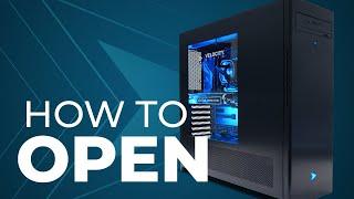 How to open your Velocity Micro PC Case