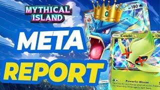 Celebi SUCKS! Gyarados is TOP TIER! BEST DECKS Meta Report for Pokemon Pocket