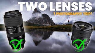 The ONLY 2 Lenses I needed for a Landscape Photography Journey!