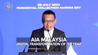 Digital Transformation of the Year - AIA Malaysia